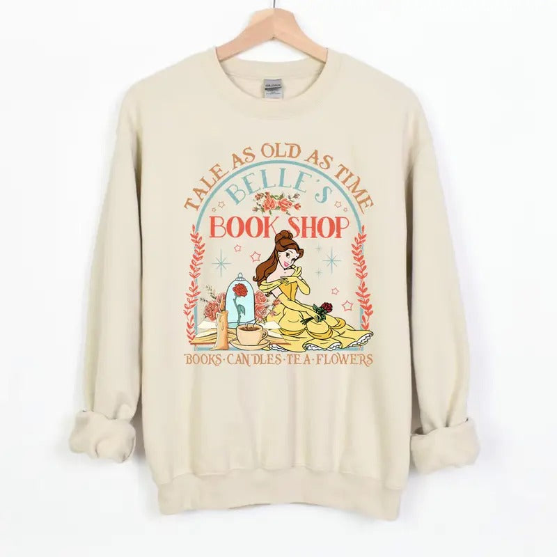 Tale As Old As Time Shirt, Family Trip, Magic Kingdom Apparel shirt, Booktok Shirt, Book shop shirt Hoodie, Sweatshirt