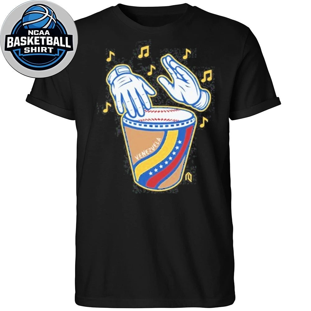Tambor Béisbol Venezuela Flag Shirt