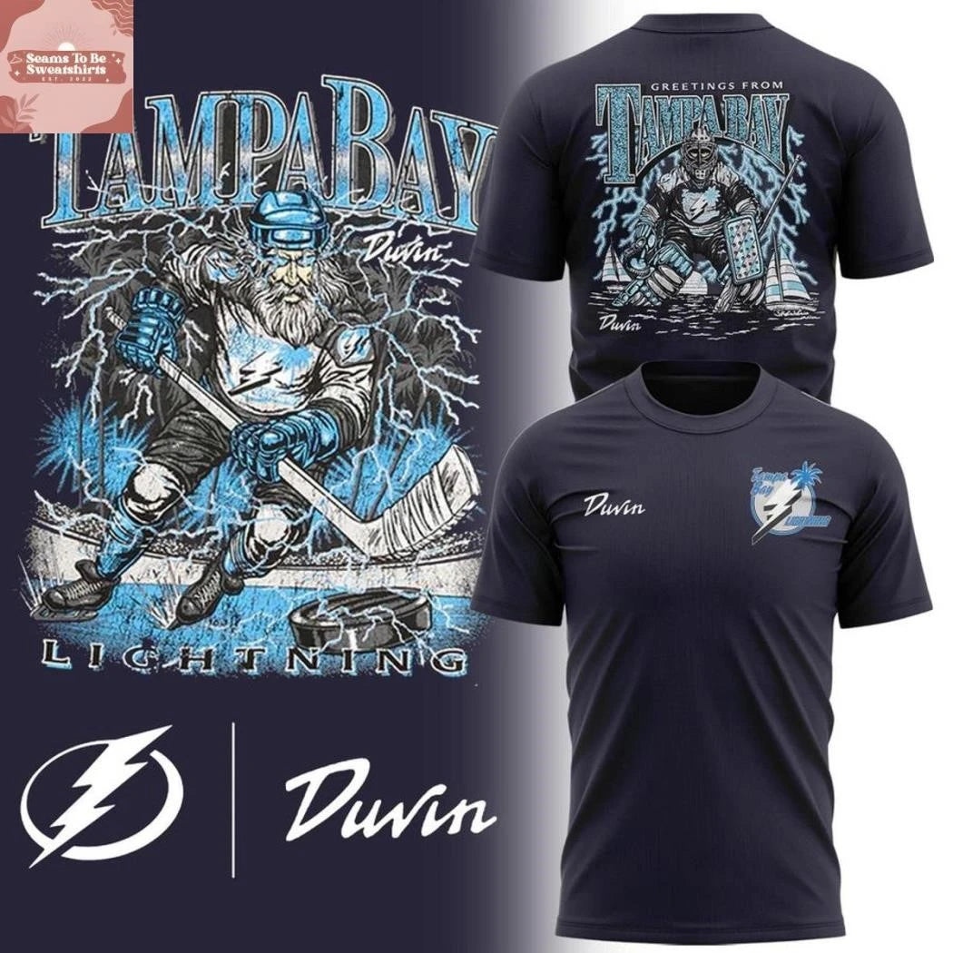 Tampa Bay Lightning x Duvin Beach Club Cabana 2026 Goalie Shirt