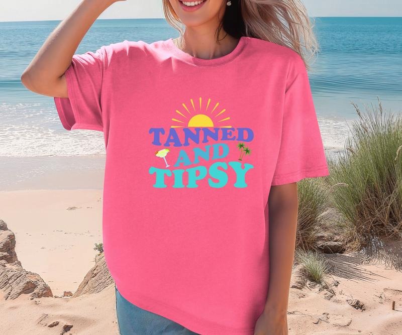 Tanned Tipsy Comfort Colors Shirt T-Shirts, Hoodie, Sweatshirt