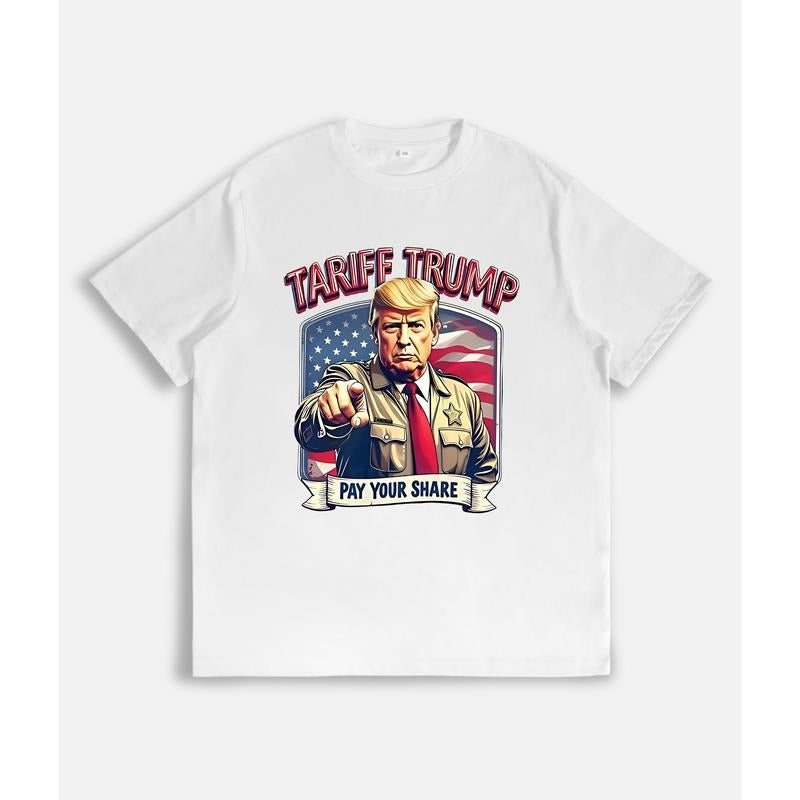 Tariff Trump tee, Trump Pay Your Share Shirt, Funny Trummp Supporters, Trending Graphic unisex Hoodie, Sweatshirt