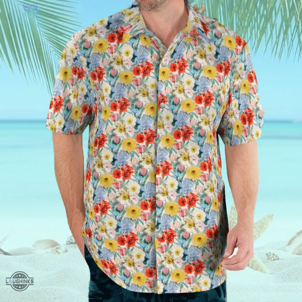 Taylor Swift Hawaiian Shirt And Shorts Cosplay Taylor Swift Aloha Summer Beach Shirt Swfities Eras Tour Gift For Fans Taylor Swift Floral Tropical Button Up Shirts - Laughinks