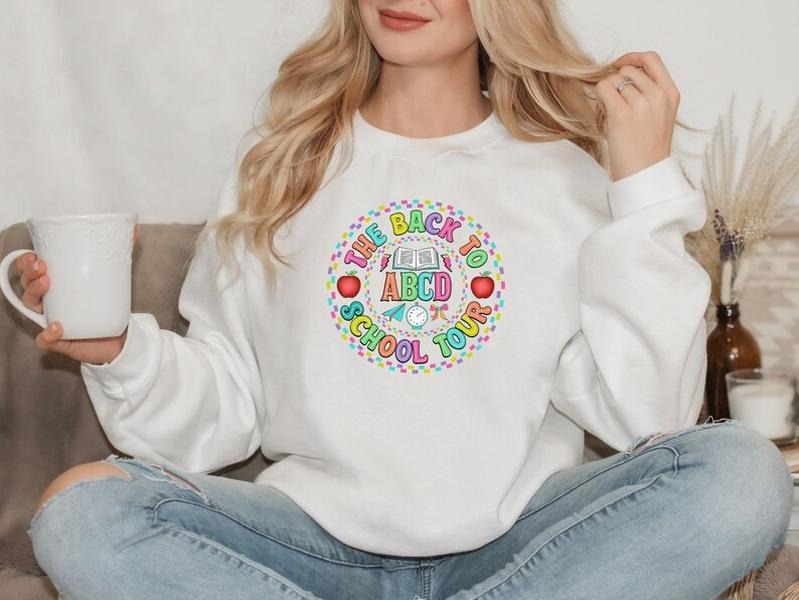 Teacher Tour shirt, Teacher Tour Tee, Concert Tour Teacher Back to School  T-shirt, sweater and Hoodie Sweatshirt