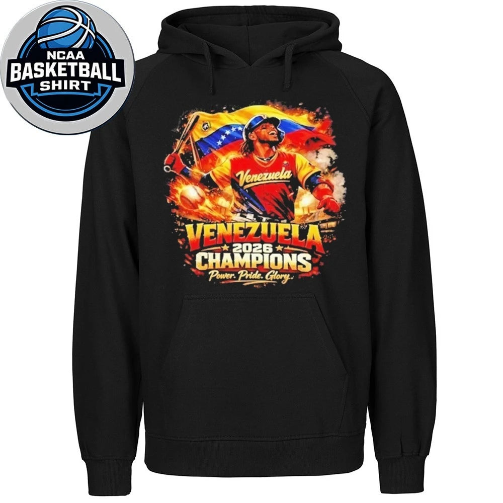 Team Venezuela 2026 Champions World Baseball Power Pride Glory Shirt