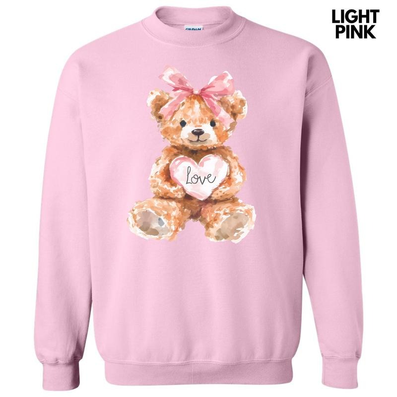 Teddy Bear Love Sweatshirt 'NLB' T-Shirts, Hoodie | HypeCrazeTee.com