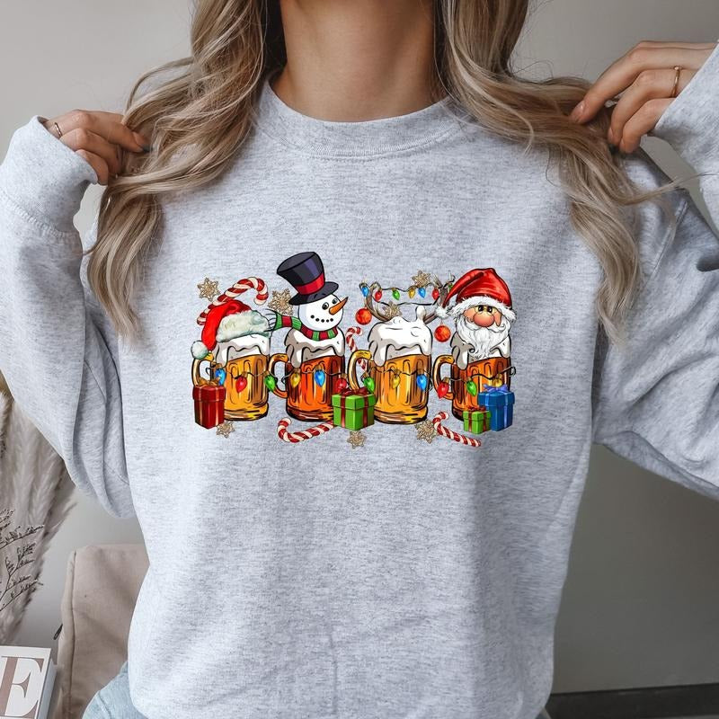 Holiday Brew Crewneck Sweatshirt/Tee Casual Comfort Hoodie | HypeCrazeTee.com