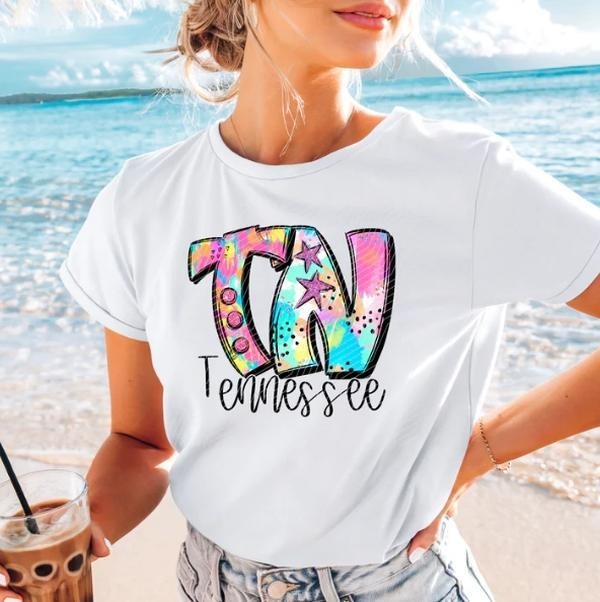Tennessee Neon Splash DTF Transfers - THIS IS NOT A SHIRT Hoodie, Sweatshirt | HypeCrazeTee.com