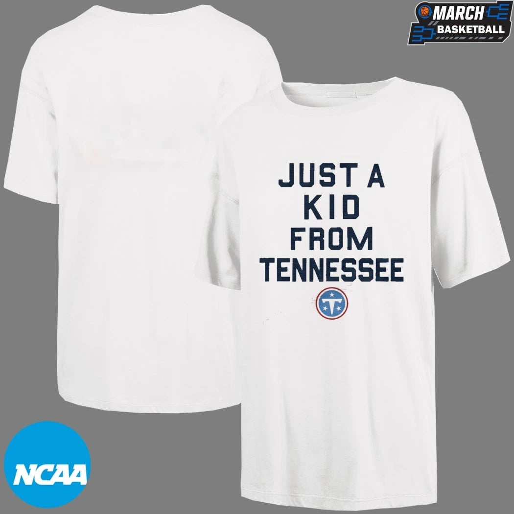 Tennessee Titans Just A Kid From Tennessee T-shirts