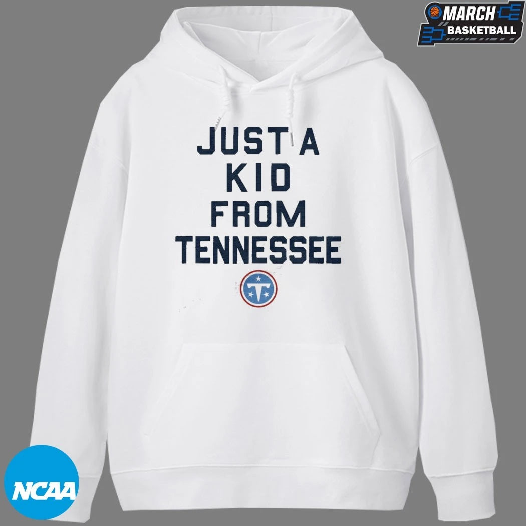 Tennessee Titans Just A Kid From Tennessee T-shirts