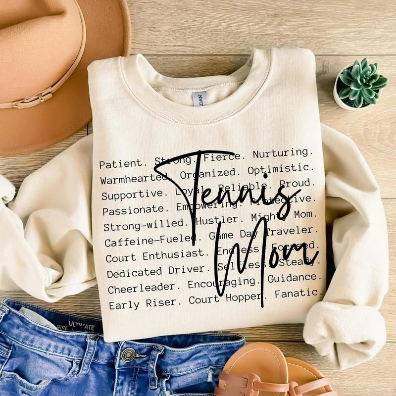 Tennis Mom DTF Transfers - THIS IS NOT A SHIRTstyle{n002}2 T-Shirts, Hoodie, Sweatshirt | HypeCrazeTee.com