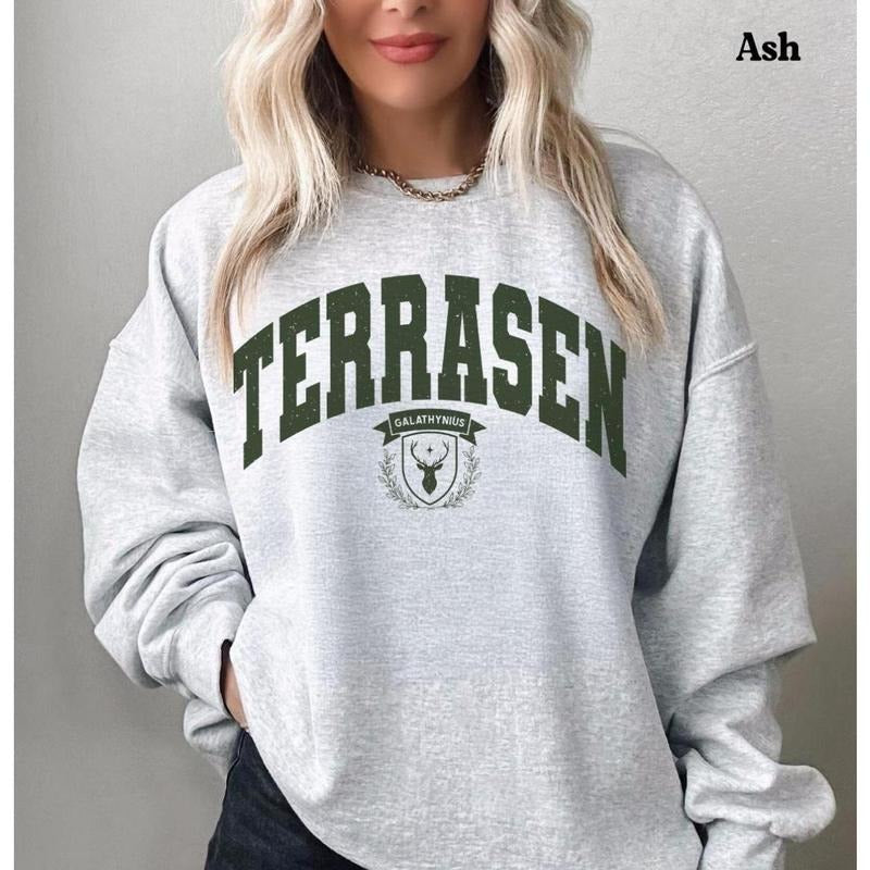 Terrasen Sweatshirt, Terrasen Sweater, Throne of Glass sweater, Gift for the Rhysand Fan Girl, ACOTAR Merch, Aelin...