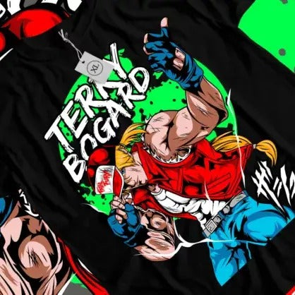 Terry Bogard Fatal Fury King Of Fighters T-Shirt Anime Funny Gift Shirt All Size Hoodie, Sweatshirt | HypeCrazeTee.com
