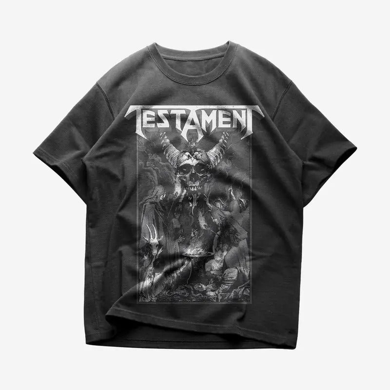 Testament Metal Music Shirt Testament Cotton T-Shirts, Hoodie, Sweatshirt