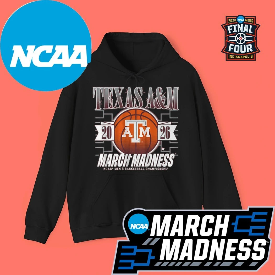 Texas A&amp;M Aggies MBB 2026 NCAA Women’s Basketball Championship March Madness Logo Shirt