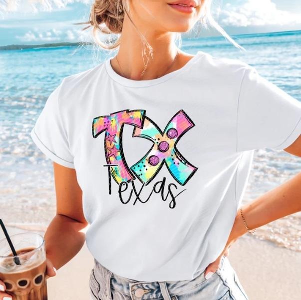 Texas Neon Splash DTF Transfers - THIS IS NOT A SHIRT Hoodie, Sweatshirt | HypeCrazeTee.com