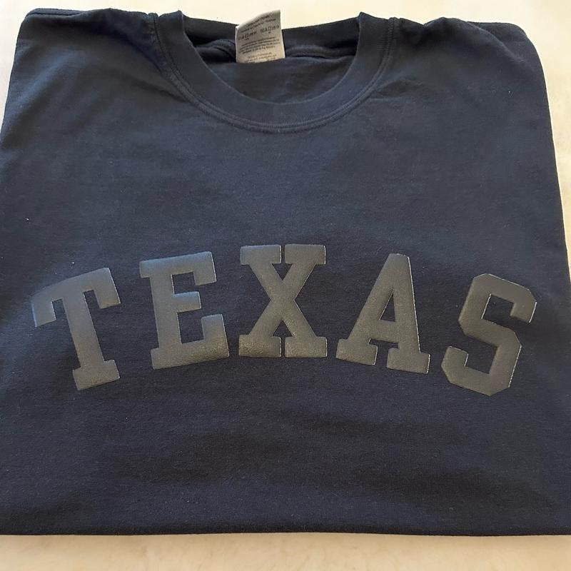 Texas Puffy 3D Crewneck Sweatshirt T-Shirts, Hoodie | HypeCrazeTee.com