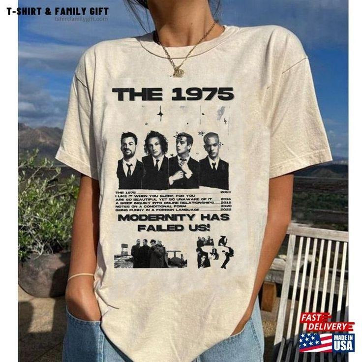 The 1975 T-Shirt Band Music Unisex T Shirt Graphic Country Classic Hoodie, Sweatshirt | HypeCrazeTee.com