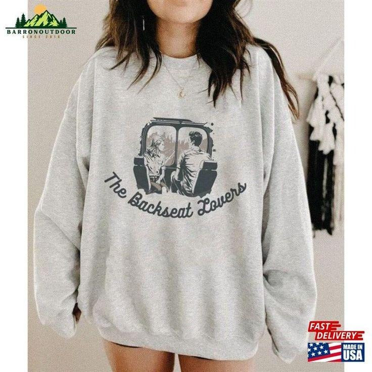 The Backseat Lovers Tour 2023 Country Music Classic Unisex Sweatshirt T-Shirts, Hoodie | HypeCrazeTee.com