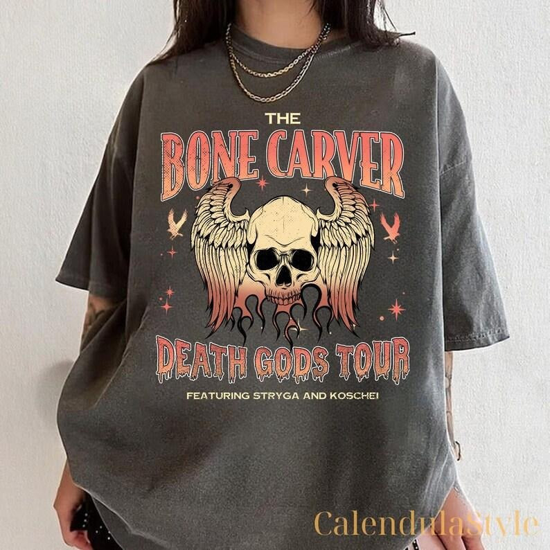 The Bone Carver Shirt, Bookish  Shirt, Sarah J Maas Merch Bookish, Night Court Gift, Velaris Valkyrie Shirt, SJM Merch...