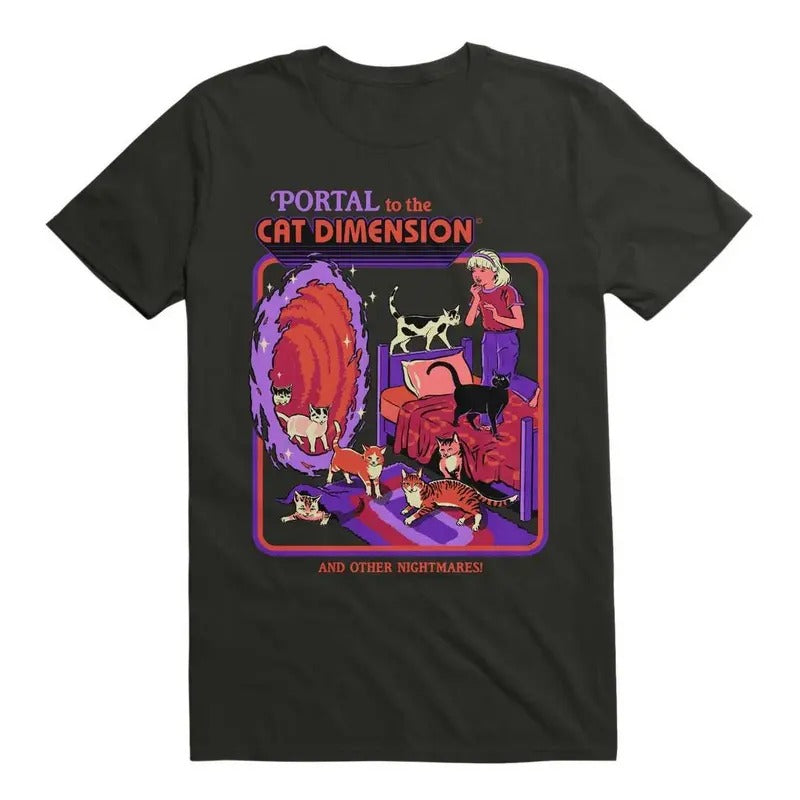 The Cat Dimension T-Shirt By Steven Rhodes Hoodie, Sweatshirt | HypeCrazeTee.com