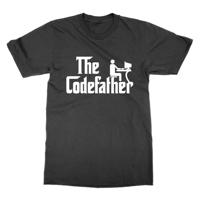 The Codefather t shirt, computer programmer nerd geek film movie buff funny top Hoodie, Sweatshirt | HypeCrazeTee.com