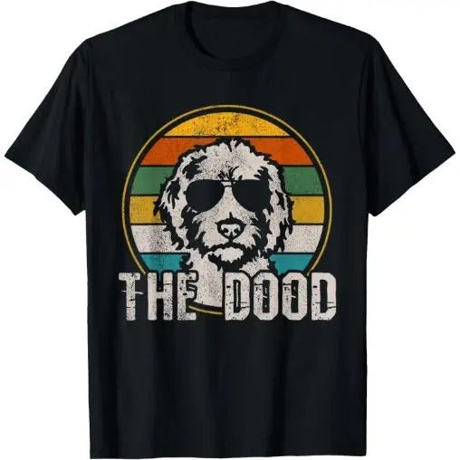 The Dood Vintage Retro Dog T-Shirt Made in USA Hoodie, Sweatshirt | HypeCrazeTee.com