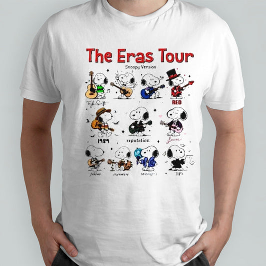 The Eras Tour Snoopy Guitar Version Shirt