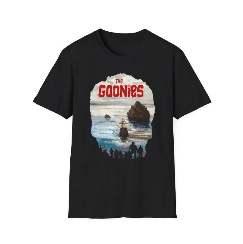 The Goonies Unisex Softstyle T-Shirt, Retro Movie Tee Hoodie, Sweatshirt | HypeCrazeTee.com
