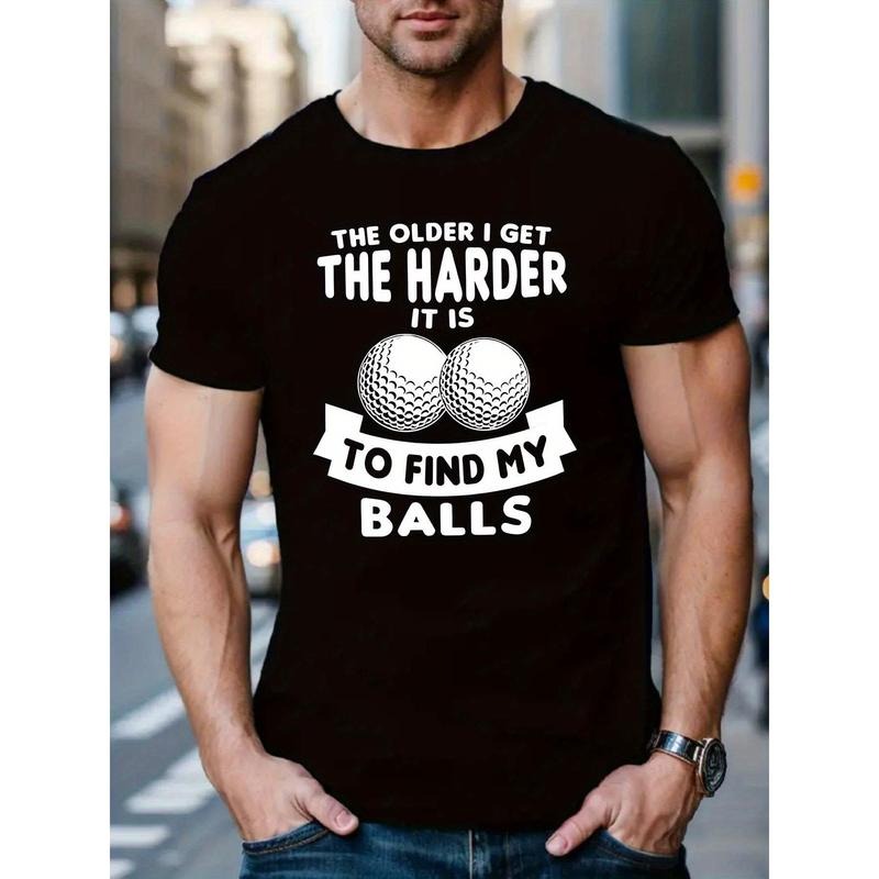 The Harder Printed Men's Casual Crew Neck Sport T-shirt For Summer MADE IN USA Hoodie, Sweatshirt | HypeCrazeTee.com