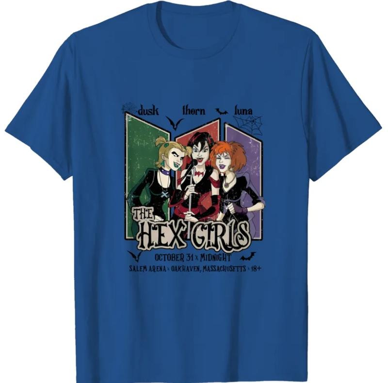 The Hex Girls Rock Band Music T-Shirt, The Hex Girls Shirt, Hex Girls 2023 Tour, Unisex T-Shirt, For Men Women Comfort...