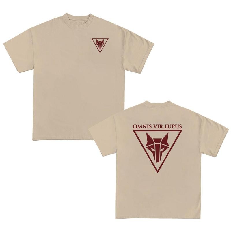 The Howler 2-side T-shirt, Red Rising Shirt, Omnis Vir Lupus, Hail Libertas Hail Reaper Freedom, Fandom Merch, Bookish,...