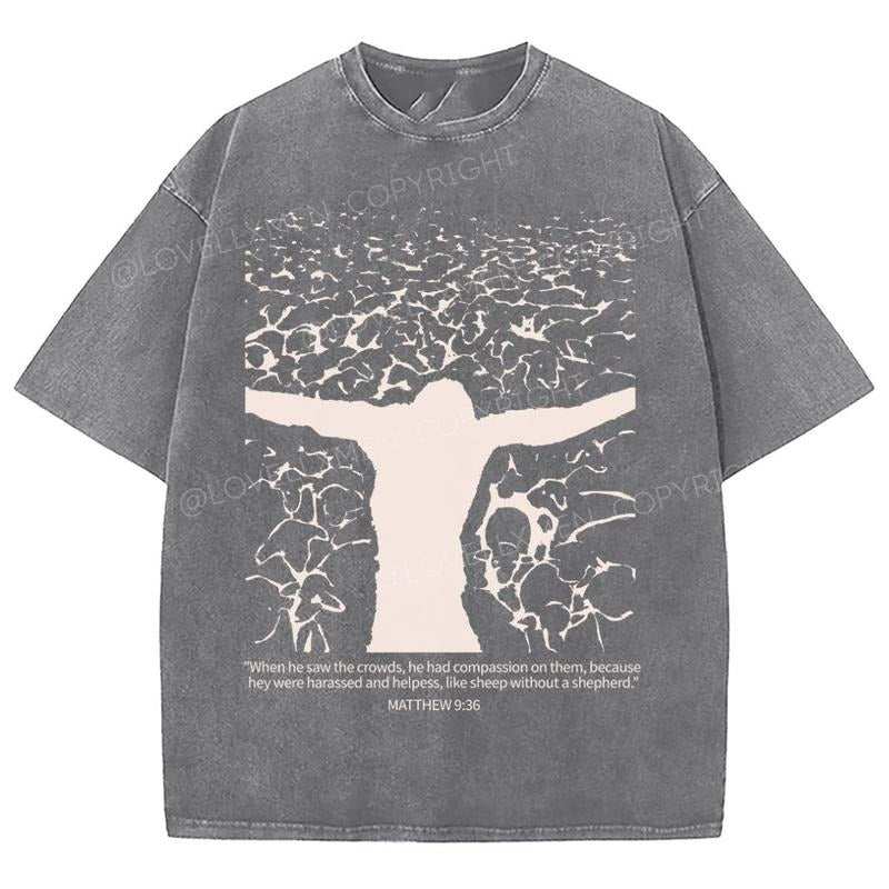The Lamb Of God Washed T-Shirt, Christian t shirts, Christian Jesus  t shirts, Vintage 90s Graphic Tee Gift Cotton Top...