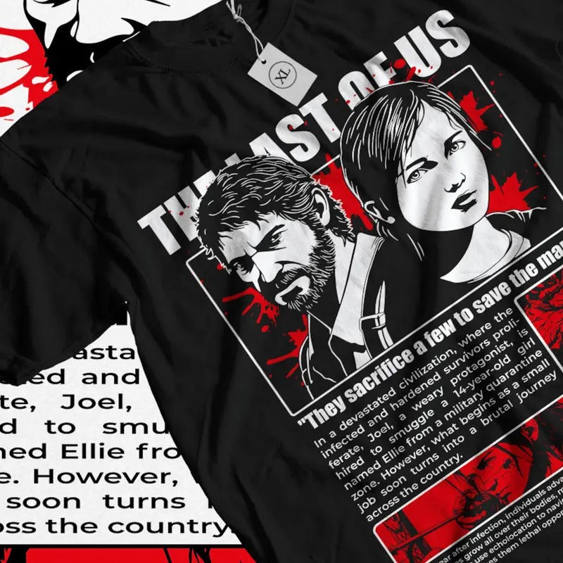 The Last of Us Part II T-Shirt Men's Women's Sizes Cotton Tee Hoodie, Sweatshirt | HypeCrazeTee.com