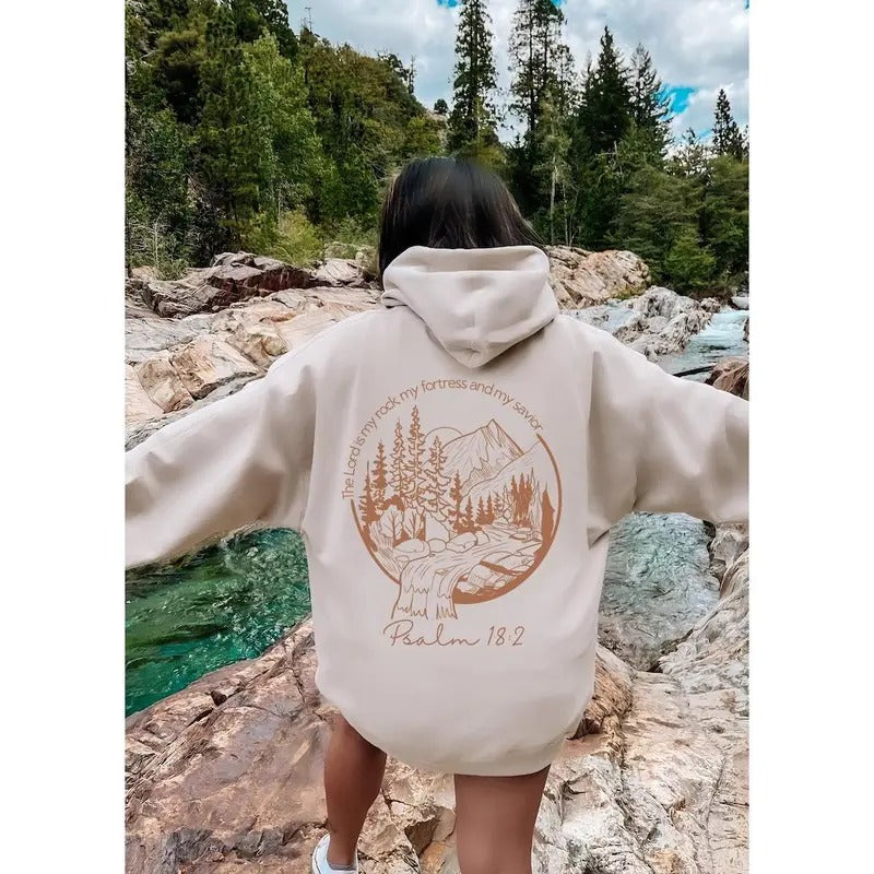 The Lord Is My Rock Hoodie Faith Based Hoodie Trendy Bible Verse Hoodie Aesthetic Faith Hoodie Christian Hoodies...