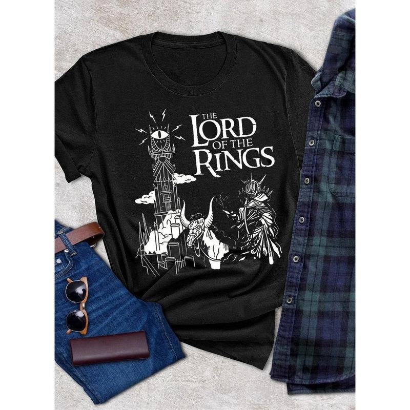 The Lord of the Rings Mouth of Sauron Unisex Black T-Shirt Hoodie, Sweatshirt | HypeCrazeTee.com