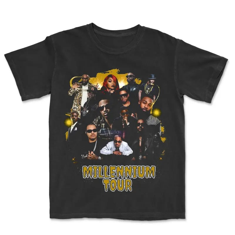 The Millennium Tour 2025 Boyband Concert T-Shirt, Concert Tour T-Shirt, Music Lovers Gift T-Shirt Hoodie, Sweatshirt