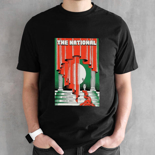 The National Tour In Rome Italy On June 3 2024 Poster Shirt