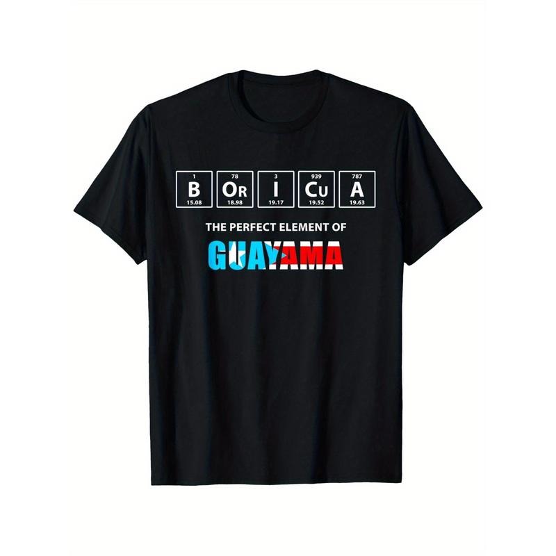 The Perfect Element Of Guayama Puerto Rico T-Shirt Puerto Rico T-shirt 100% Pure Cotton Gift For Men Women Dad Mom...