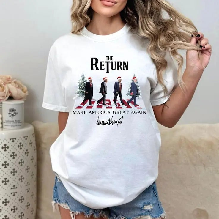 Return Trump 47 Trump Country Tump Daddy'S Home Shirt Trump 2024 Trump President Trump Won Trump Shirt Trump Jacket Trump Finger T-Shirts, Hoodie, Sweatshirt