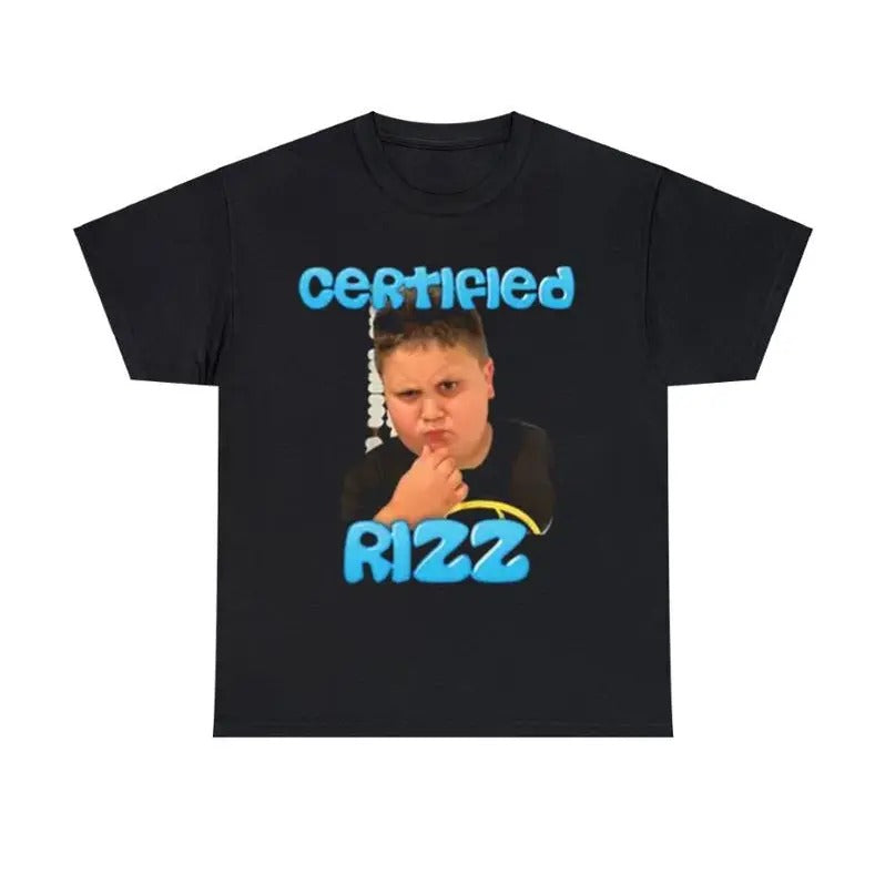 The Rizzler T Shirt Meme Shirt For Men And Women Hoodie, Sweatshirt | HypeCrazeTee.com