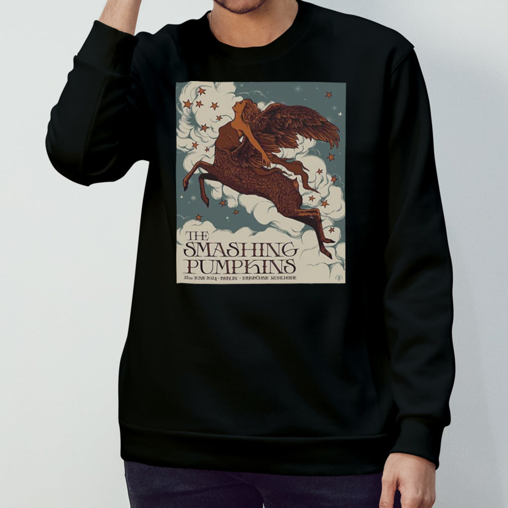 The Smashing Pumpkins 22nd June Berlin Germany Parkbuhne Wuhlheide The World Is A Vampire 2024 Tour T-Shirt