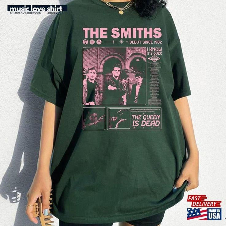 The Smiths T-Shirt Retro Rock Band Tshirt Classic Hoodie, Sweatshirt | HypeCrazeTee.com