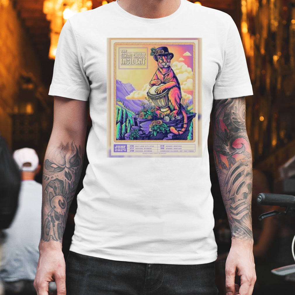 The String Cheese Incident at Conscious Alliance Summer June 2024 Tour Dates Shirt