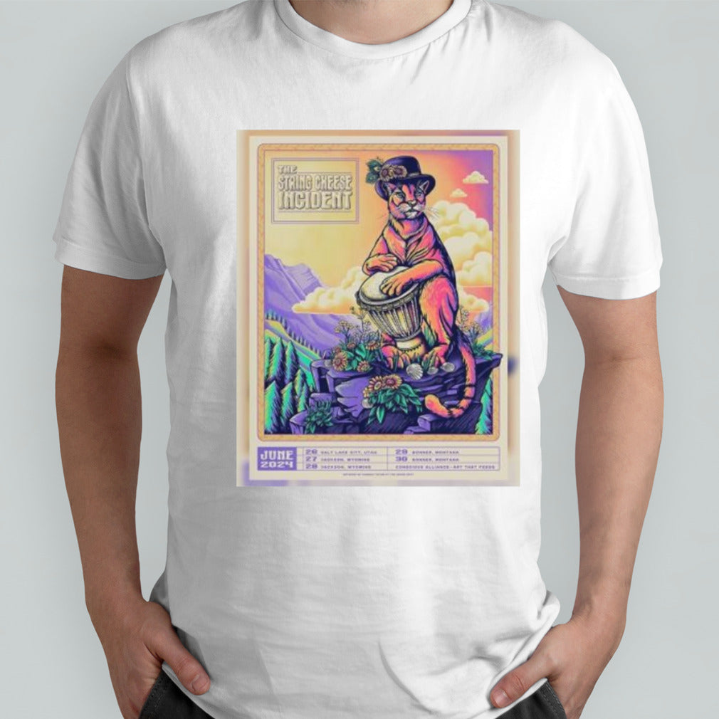 The String Cheese Incident at Conscious Alliance Summer June 2024 Tour Dates Shirt