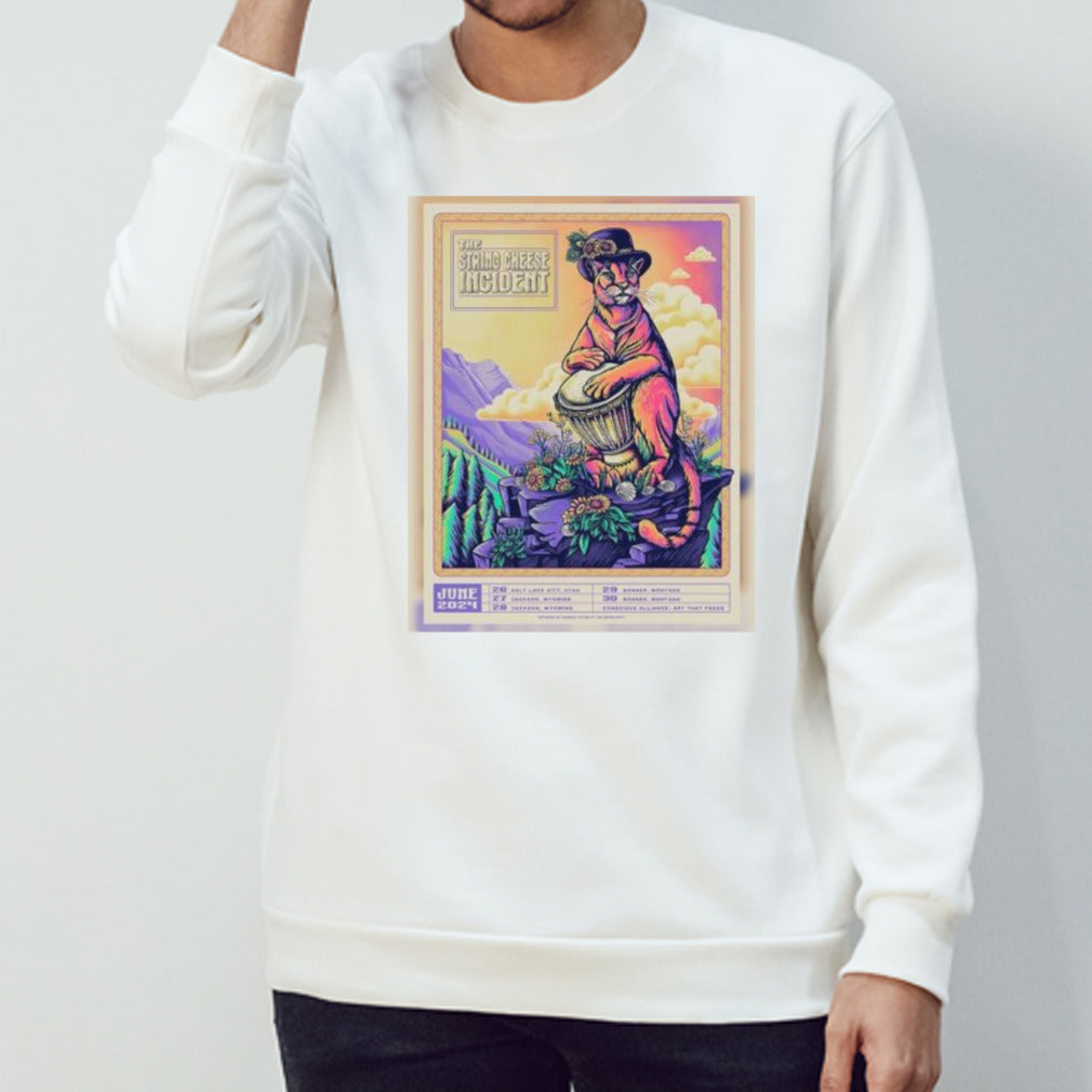 The String Cheese Incident at Conscious Alliance Summer June 2024 Tour Dates Shirt