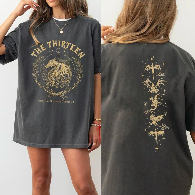 The Thirteen Throne Of Glass 2 Sides Tshirt, Bookish Merch Tee, From Now Until The Darkness Claims Us Shirt, We Are The...