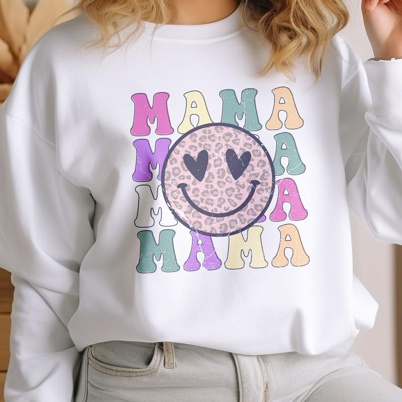 The Tolers | Mama Smiley Sweatshirt T-Shirts, Hoodie | HypeCrazeTee.com