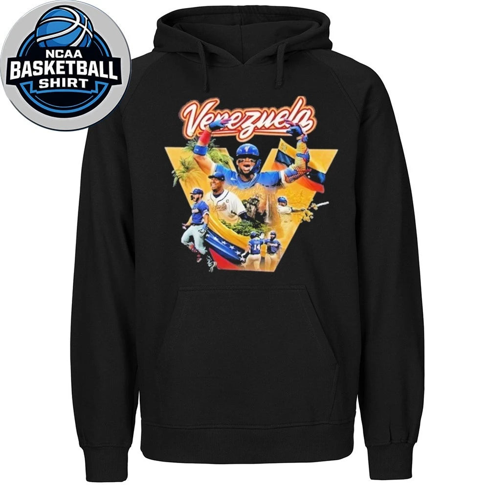 The Venezuelan baseball team celebrates their first World Baseball Classic (WBC) championship Shirt