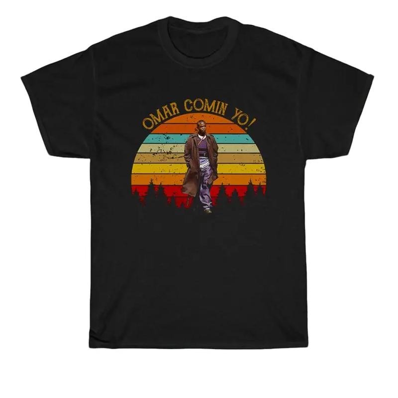 The Wire Omar Comin Yo! TV Show Black T-shirt, Movie Shirt Hoodie, Sweatshirt | HypeCrazeTee.com