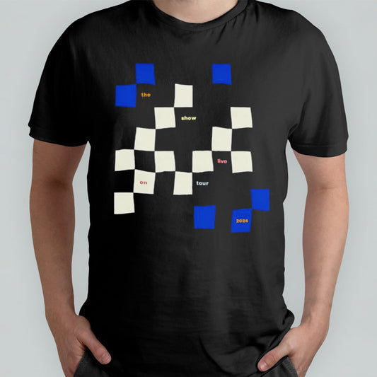 The show live on tour checkered shirt